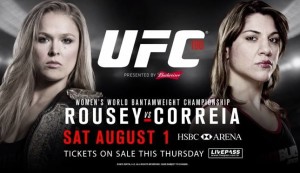 Ronda Rousey VS Bethe Correia