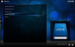 kodi install from zip